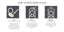 Mimic Color Root Cover Up for Hair Grey Hair Concealer Hair Root Color Touch Up Temporary Hair Color Covers Gray (FULL KIT, LIGHT BROWN) Mimic Color