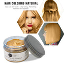 VOLLUCK 6 Colors Temporary Hair Coloring Wax - Purple Green Grey Gold Pink Blue Hair Dye - Natural Matte Hairstyle Fashion DIY Hair for Party, Cosplay, Meeting, Bar VOLLUCK