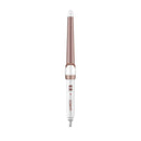 Conair Conair Double Ceramic Curling Wand; 1 1/4-inch To 3/4-inch Tapered Barrel Curling Wand; White / Rose Gold Conair