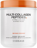 Codeage Multi Collagen Protein Powder Peptides, Hydrolyzed Collagen for Women & Men, Collagen Supplements, Grass Fed Bone Broth, 2-Month Supply, Unflavored, Type 1, 2, 3, 5 & 10, Non-GMO - 20 OZ Infinity Warehouse