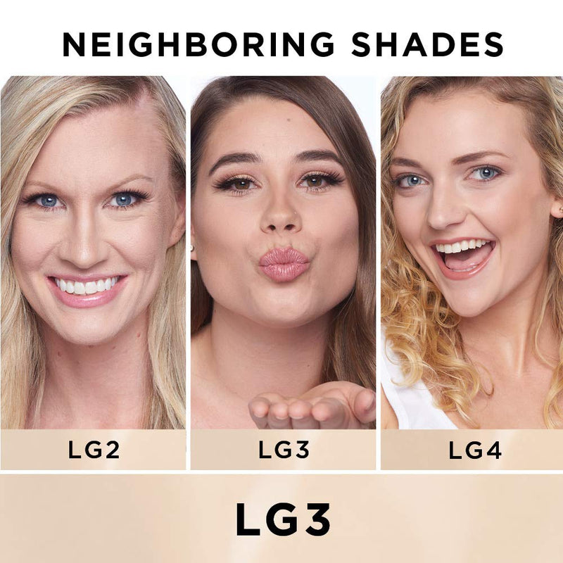 PÜR 4-in-1 Love Your Selfie Longwear Foundation & Concealer, LG3, 1.2 Fl Oz PÜR MINERALS