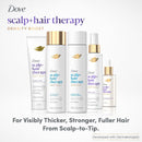 Dove Scalp + Hair Therapy Bundle – Clarifying Foaming Scrub, Hydrating Shampoo & Conditioner, Root Lift Thickening Spray + Fullness Restore Scalp Serum (5 Piece Set) Infinity Warehouse