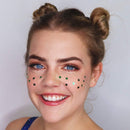 10 Grams - Green Weed Leaf Cosmetic Glitter - Festival Rave Beauty Makeup Face Body Nail - Pot Weed & Marijuana Leaves Electric Bliss Beauty