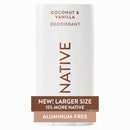 Native Aluminum Free Deodorant, Sea Salt & Cedar, Large Size Stick, 72 Hour Odor Control, for Women & Men, Contains Naturally Derived Ingredients, 3.1 oz Infinity Warehouse