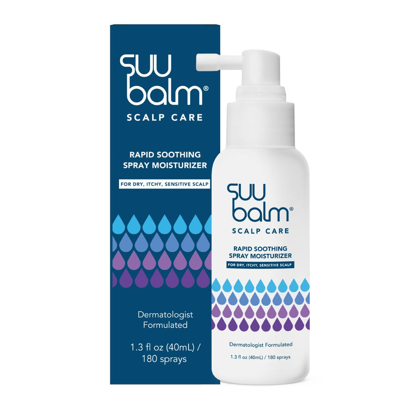 Rapid Itch Relief Anti-Dandruff Scalp Spray Moisturizer, Cooling Itchy Scalp Treatment for Dry Flaky Sensitive & Psoriasis Scalp, Derm-Formulated with Menthol & 5 Ceramides,1.35 fl oz Infinity Warehouse