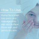 Teen Skin Gentle Foaming Face Wash by Natural Outcome Skin Care - Boys & Girls Facial Cleanser Lotion for Teens, Preteens & Kids to Prevent Acne, Sulfate Free 6 oz natural outcome