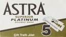 Pack of 5 Astra Double Edge Razor Blades ASTRA