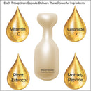 AminoGenesis Tripeptinon Cermide Age Defying, Lifting and Firming Renewal Serum for Restoring Youth, 40 Capsules AminoGenesis