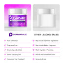 Pharmapulse Vaginal Moisturizer, Vulva Balm Cream, Intimate Skin Care, Menopause Support - Relieves Dryness, Itching, Burning, Redness, Chafing, Odor, Irritation - Estrogen Free 2oz Infinity Warehouse