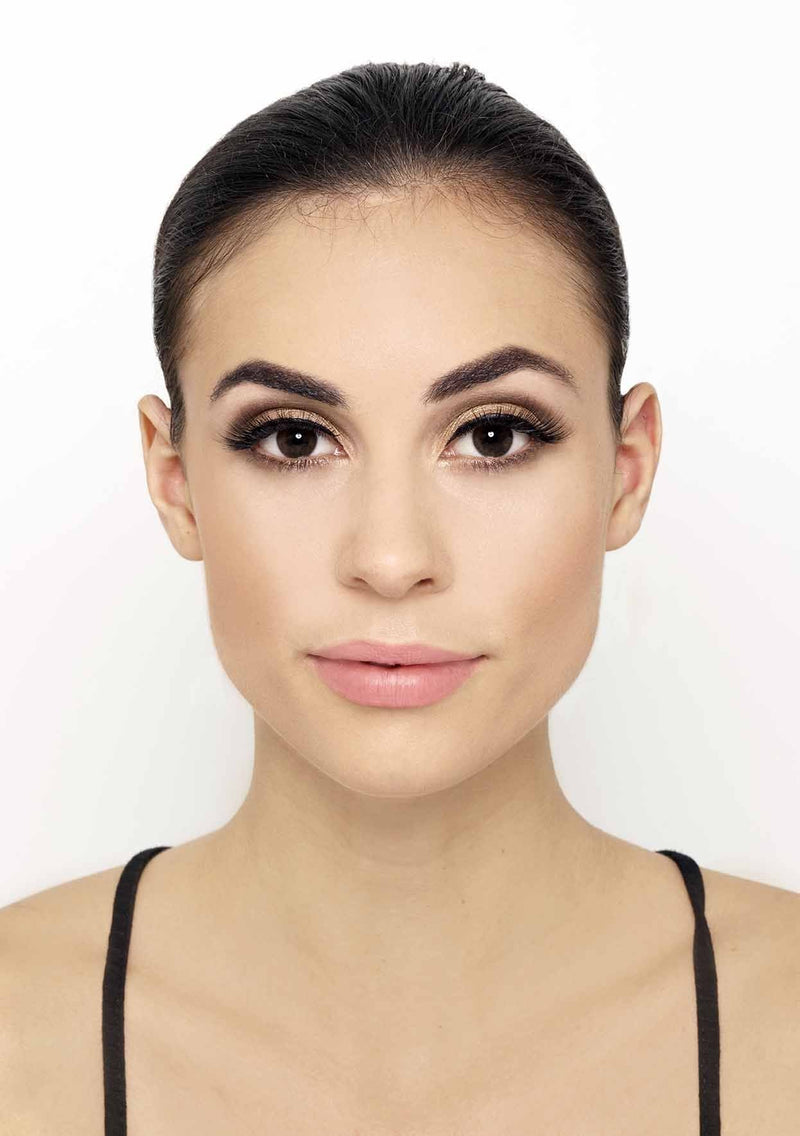 Eylure Vegas Nay Bronze Beauty False Eyelashes, Reusable, Adhesive Included, 1 Pair, Cruelty Free Eylure