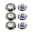 3 Pcs Replacement Shaver Head for Philips Norelco Hq56 Hq55 Hq4+ Hq3 USonline911