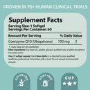 Pharma Nord - The Original CoQ10 • Clinically Proven • High Absorption • Heart Health • Fertility • Healthy Aging • Cellular Energy • Antioxidant • Gluten-Free • 100 mg Coenzyme Q10 • 60 Softgels Infinity Warehouse