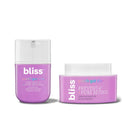 Bliss Anti-Aging Face Serum & Eye Cream Duo Skincare Set - Soothing Formula Infinity Warehouse