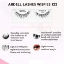 Ardell False Eyelashes Wispies 122 Black (4 Pack) Ardell
