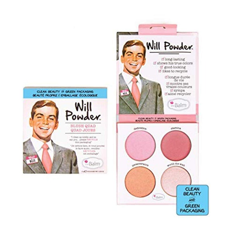 theBalm theBalm Will Powder Blush Quad, 1 ct. theBalm