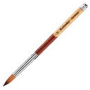 Accmor Nail Art Brush for Acrylic Powder, Wooden Handle Acrylic Nail Art Design Brush Nail Art Brushes Art Tool, Size 14 Accmor