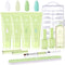 Makartt Poly Nail Gel Kit Gel Nail Kit Green Nail Extension Kit Hard Gel for Nails with Slip Solution Beauty Gift Sets Gel Nail Builder St. Patrick's Day Clear White Jelly Green Colors All-in-one Set Makartt