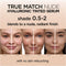 L'Oreal Paris True Match Nude Hyaluronic Tinted Serum The 1st Tinted serum with 1% Hyaluronic acid Instantly skin looks brighter, even and feels hydrated Makeup + Skincare, Very Light 0.5-2, 1 fl. oz. L'Oreal Paris