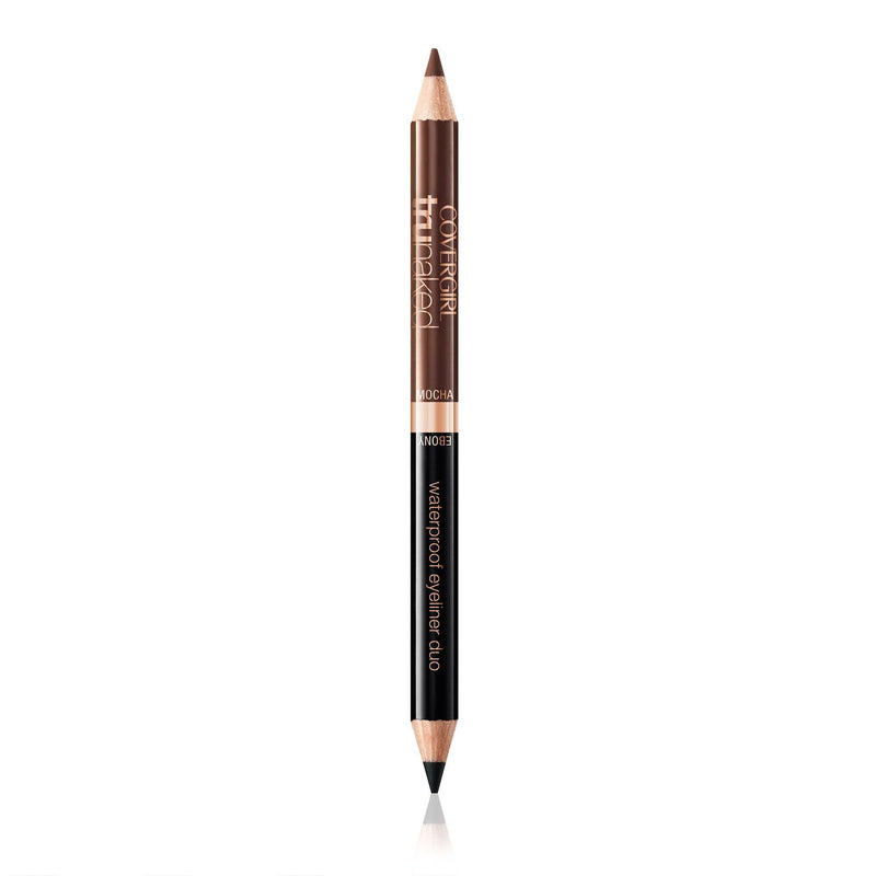 COVERGIRL truNaked Waterproof Eyeliner Duo Mocha/Ebony, .03 oz (packaging may vary) COVERGIRL