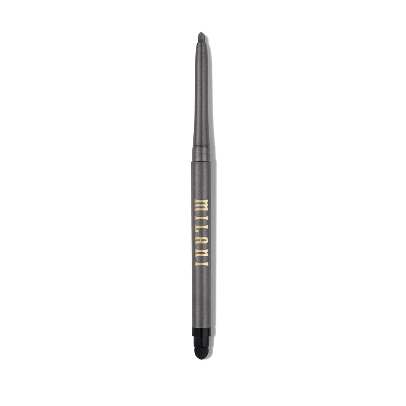 Milani Stay Put Eyeliner - Silver Foxy (0.01 Ounce) Cruelty-Free Self-Sharpening Eye Pencil with Built-In Smudger - Line & Define Eyes with High Pigment Shades for Long-Lasting Wear Milani