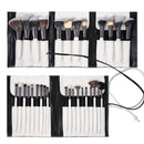 DUcare Makeup Brushes Set Professional Panda Series Makeup Brush Set 31Pcs Kabuki Foundation Blending Face Powder Blush Concealers Eye Shadows With Leather Case Organizer DUcare