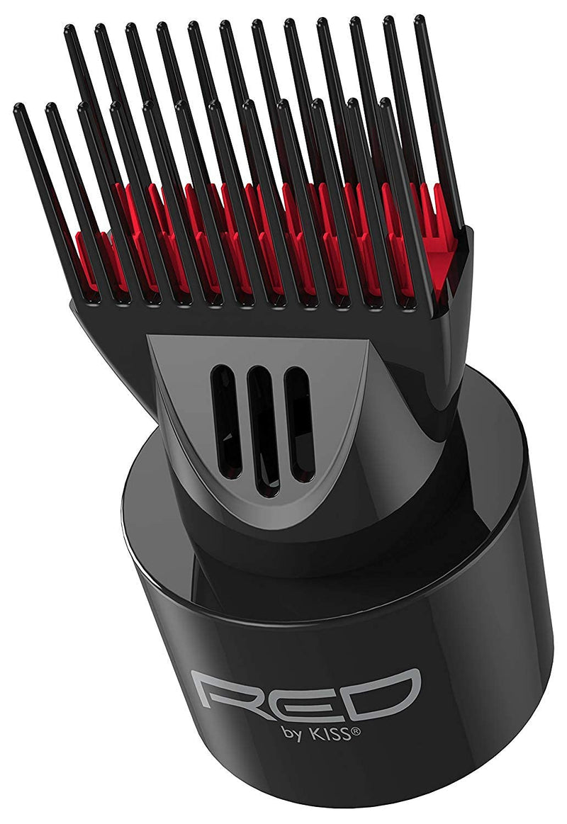Red by Kiss Universal Detangling Blow Dryer Hair Styling Pik – Compatible with all Hair Dryers Infinity Warehouse