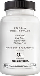 Amen Omega-3 Supplement - 1500mg High-Potency Daily Omega 3 - EPA and DHA Fatty Acids Fish Oil - 45-Day Supply - Fatty Acid Supplements - Fish Oil Pills - Non-GMO - 90 Soft Gels Capsules Infinity Warehouse