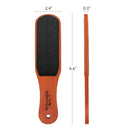 Pumice Stone Foot File - Wooden Pedicure Feet Scrubber with Handle for Callus, Dry, and Dead Skin Removal - Heel Scraper for Feet, Hands, and Body Exfoliation - Perfect Foot Filer for Use in Shower Pumice Valley