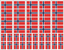 40 Tattoos: Norway Flag, Norwegian Party Favors PremiumTT temporary tattoos