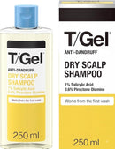 T/Gel 2 in 1 Anti-Dandruff Dry Scalp Shampoo (250ml) 8.4 fl oz Infinity Warehouse