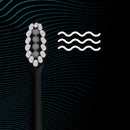 Gleem Battery Powered Electric Toothbrush, Black Gleem