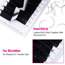 Eyelash Extension 0.15 D Curl 16 Rows Mix-12-20mm Classic Lash Extensions Optinal Thickness 0.10/0.15/0.20/0.25 C/D Curl Mix 8-16mm|12-20mm Silk Lashes Extension (0.15-D, 12-20mm) FADLASH Store