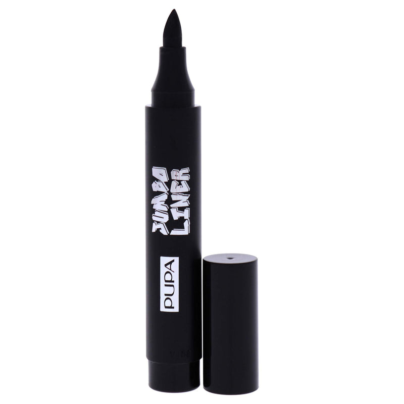 Pupa Milano Jumbo Liner - Maxi Eyeliner Pen - For a Thick or Thin Stroke - Angled Tip - Delivers Precise Strokes - Perfect For Recreating Graphics With Multiple Dimensions - 001 Extra Black - 0.081 Oz PUPA Milano