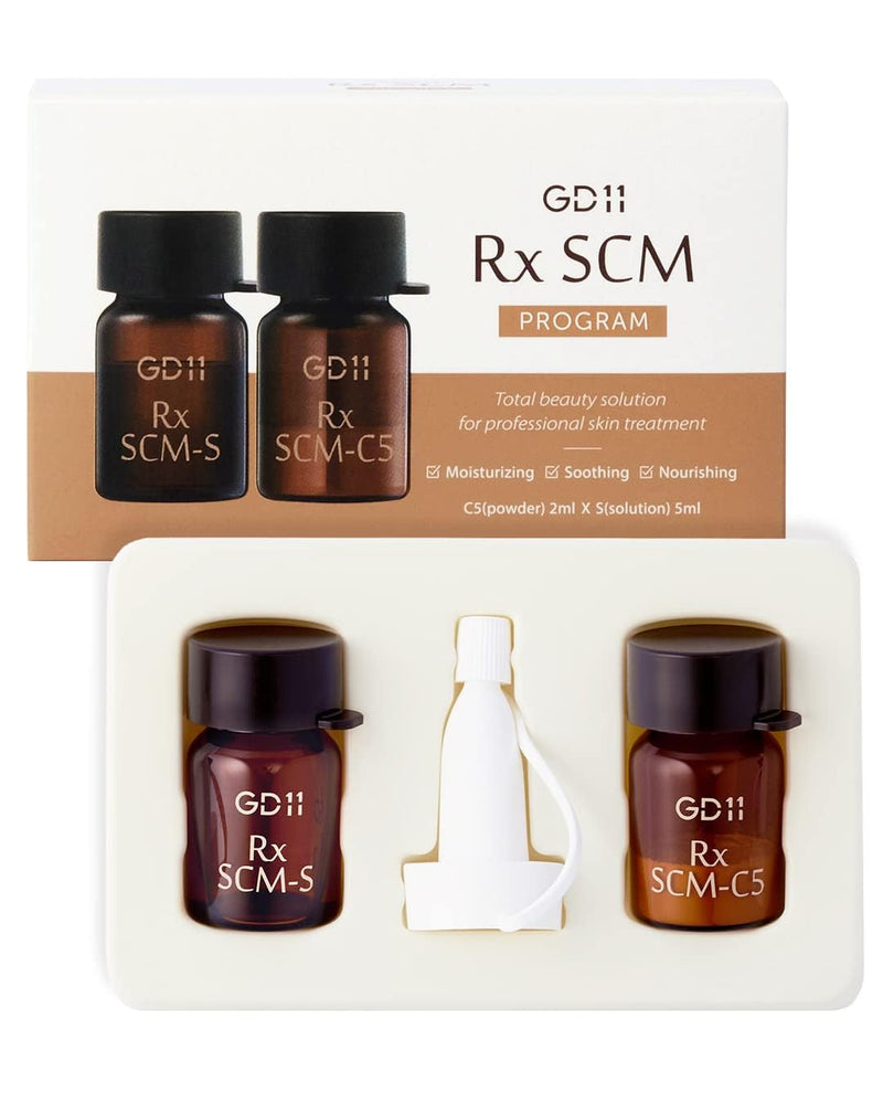 GD11 Rx SCM Program Exosome Facial Serum | Skin Regeneration, Intensive Hydration, Moisturizing Face Serum with CICA, Soothes Irritated Skin, (2ml+5ml) Infinity Warehouse