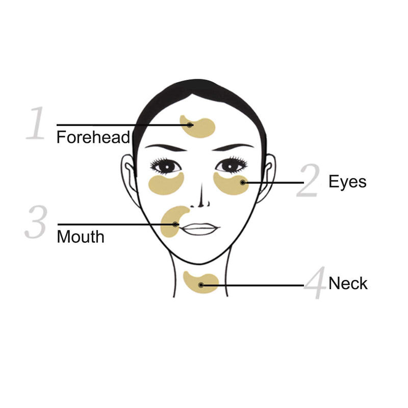 Jakuva 30 Pairs Premium Under Eye Patches,24K Gold Collagen Eye Masks Powder Crystal Gel Masks For Anti Aging, Remove Eye Bags, Anti Wrinkles, Moisturizing & Hydrating, Improves Elasticity (Black) Jakuva Store