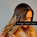 Asooll Silver Boho Head Chain Layered Heart Pendant Jewelry Festival Headpieces Prom Headband for Women and Girls Asooll