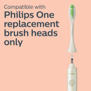 Philips One by Sonicare Rechargeable Toothbrush, Snow, HY1200/07 Philips Sonicare Store