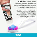 Peak Essentials | The Original Tung Gel | Premium | Tongue Cleaner | Odor Eliminator | Fight Bad Breath | Fresh Mint | BPA Free | Made in America | (2 Count) Peak Essentials The Original TUNG Brush