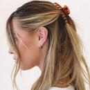 Large Hair Claw Clip for Women - 4.3″ Jumbo Hair Clips Strong Hold Hair Catch Barrette Jaw Clamp for Thick/Thin Hair Tortoise Barrettes Celluloid Big Fashion Hair Styling Accessories Girls (6 Packs) SUNCHARM