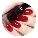 Cirque Colors Thermal Temperature Color Changing Mood Nail Polish - Rothko Red - 0.37 fl. oz. (11 ml) - Vegan, Cruelty-Free, Non-Toxic Formula Cirque Colors