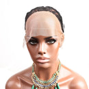 Bella Hair Breathable Lace Front Wig Cap for Making Wigs with Adjustable Straps and Combs Swiss Lace Black Medium Size Bella Hair Store