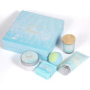 Spa Gifts for Women, Bath and Body Set with Ocean Scented Spa Gifts Box for Her,Includes Scented Candle, Body Butter, Hand Cream, Bath Bar and Bomb,5 Pcs Bath Set, Christmas Gifts Set for Women BODY & EARTH