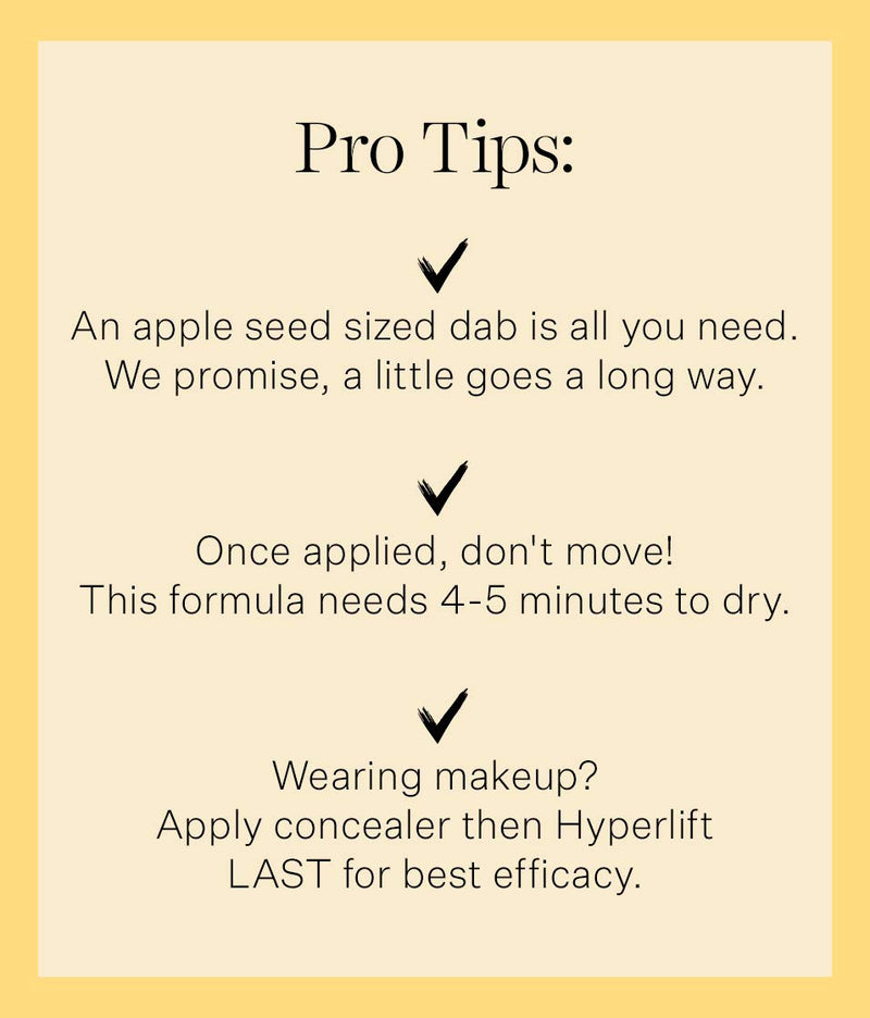 StriVectin Tighten & Lift Hyperlift Eye Cream Instant Eye Fix, Tightening Treatment for Bags, Lines and Crepiness, 0.34 Fl Oz StriVectin