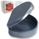 QUIST (TM) Solid Orthodontic Retainer Case (Grey) The Original Quist Dental