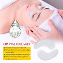 Adofect 30 Pairs White Eye Mask Power Crystal Gel Collagen Masks, Great For Anti Aging, Dark Circles & Puffiness Adofect Store