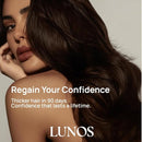 Lunos Grow Hair Growth Supplements - 17 Ingredient Formula with Biotin, Saw Palmetto, & Marine Collagen for Thicker, Fuller Hair - Hair Growth Vitamins for Women & Men Infinity Warehouse