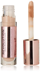 Makeup Revolution Conceal & Define Concealer, Full Coverage Makeup Concealer, Matte Finish & Long Wear, For Fair Skin Tones, Vegan, C4, 4ml Makeup Revolution