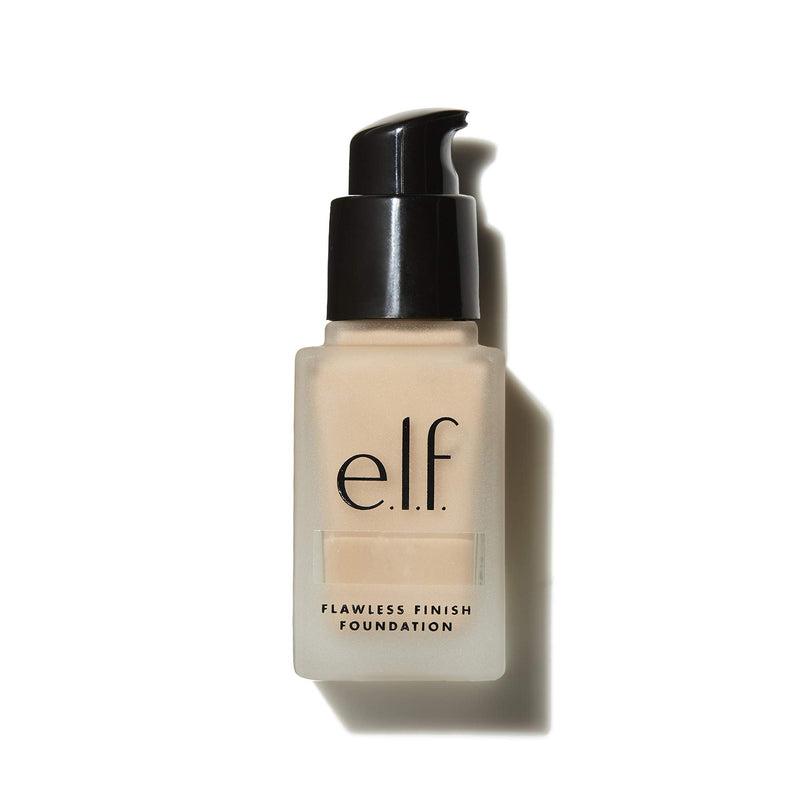 e.l.f. Flawless Finish Foundation, Improves Uneven Skin Tone, Lightweight, Medium Coverage & Semi-Matte, Vegan & Cruelty-Free, Beige 0.68 Fl Oz e.l.f.