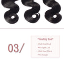 100% Unprocessed Brazilian Hair Bundles Virgin Hair Weave Straight Human Hair weft Hair Bundles Grade 7A Soft Natural Hair For African Americans Women Natural Black 12'' 100g Rich Choices
