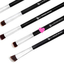 Mineral Powder Eyeshadow Makeup Brush – Small Mini Round Top Kabuki, Synthetic Dome Smudge Eye Shadow Brushes for Blending Smoky Eye, Setting Concealer Liquid Cream Cosmetics, Cruelty Free Beauty Junkees